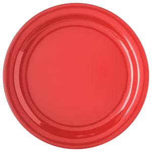 028-4350005 10 1/4" Round Melamine Dinner Plate, Red