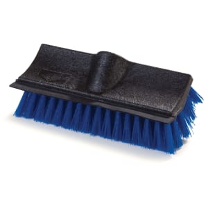 028-3619014 10" Dual Surface Floor Scrub Brush Head - Squeegee, Poly/Plastic, Blue