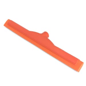 028-4156724 18" Floor Squeegee Head w/ Double Foam Rubber Blade, Orange