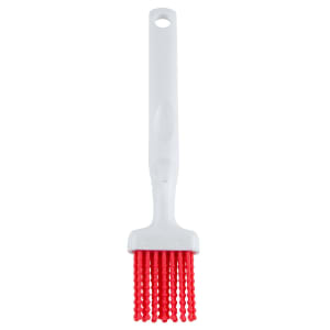028-4040305 2" Pastry Brush - Silicone, Red