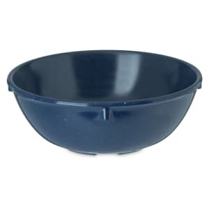 028-4352835 10 oz Round Melamine Nappie Bowl, Cafe Blue
