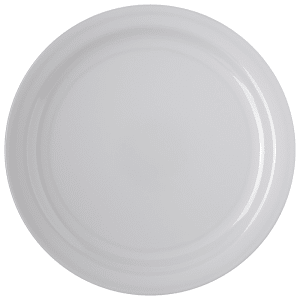 028-4350002 10 1/4" Round Melamine Dinner Plate, White