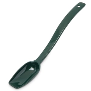 028-446008 8"L Solid Salad/Buffet Spoon w/  1/2 oz Capacity, Plastic, Forest Green
