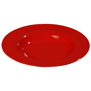 028-3303005 20 oz Round Melamine Salad/Pasta Bowl, Red