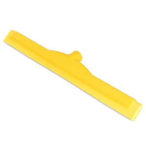 028-4156704 18" Floor Squeegee Head w/ Double Foam Rubber Blade, Yellow
