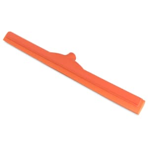 028-4156824 24" Floor Squeegee Head w/ Double Foam Rubber Blade, Orange