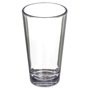 028-561607 16 oz Alibi Pint/Mixing Glass - SAN Plastic, Clear