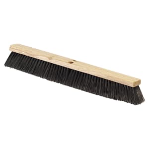 028-4507303 24" Push Broom Head w/ Polypropylene Bristles, Black