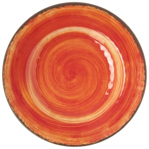 028-5400252 9" Round Melamine Salad Plate, Fireball