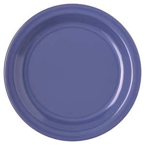 028-4350314 7 1/4" Round Melamine Salad Plate, Ocean Blue