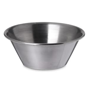 028-602400 2 9/20" Round Ramekin w/ 1 1/2 oz Capacity, Stainless