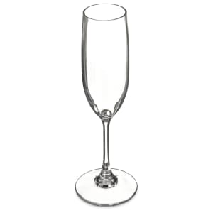 028-564407 6 oz Champagne Flute - Polycarbonate, Clear