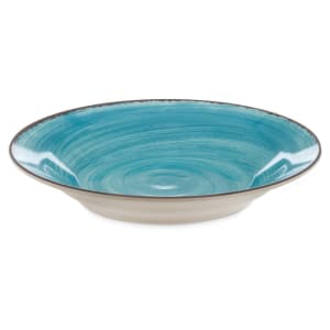 028-5400315 18 1/2 oz Round Melamine Soup Bowl, Aqua