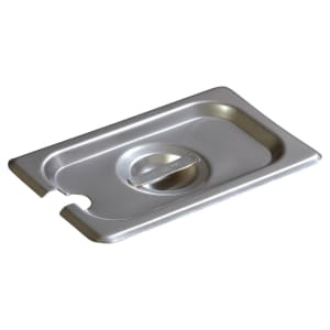 028-607190CS Ninth-Size Steam Pan Cover, Slotted, Stainless