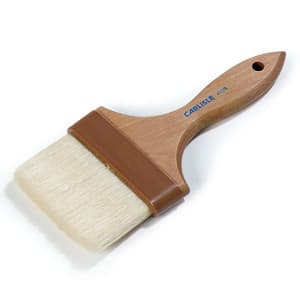 Winco WFB-20, 2-Inch Flat Pastry Brush with Wooden Handle