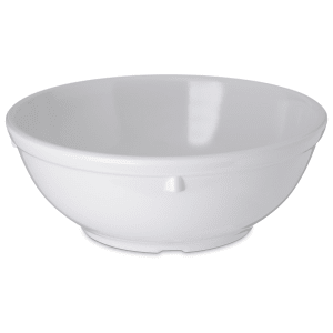 028-4352002 16 oz Round Melamine Nappie Bowl, White