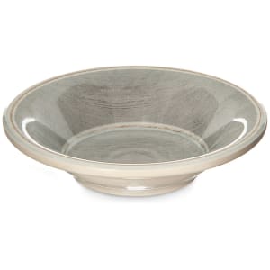 028-6401818 4 1/2 oz Round Melamine Fruit Bowl, Smoke Gray