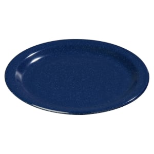 028-4350135 9" Round Melamine Dinner Plate, Cafe Blue