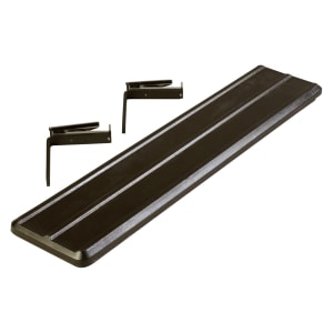 028-662003 Food Bar Tray Slide - 44" x 9" x 2", Polyethylene, Black
