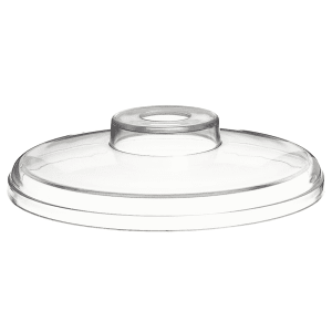 028-CM1033P 6 1/4" Round Pump Lid - Acrylic, Clear
