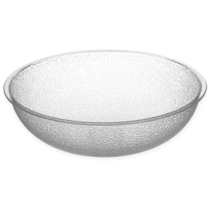 028-7210 10" Round Salad Bowl w/ 3 qt Capacity, Polycarbonate, Clear