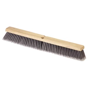 028-4501623 36" Push Broom Head w/ Polypropylene Bristles, Gray