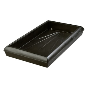 028-7670BK 38 7/8" FiveStar™ Cold Food Bar - (3) Pan Capacity, Table Top, Black