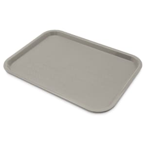 028-CT1216GY Plastic Cafeteria Tray - 16 3/10" L x 12"W, Gray