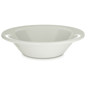 028-KL80002 5 oz Round Melamine Fruit Bowl, White
