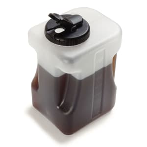 028-640000 1 gal Mixing Container Pitcher - Black/Translucent