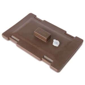 028-LD235LG01 Cateraide Lid Assembly - (LD250N/350N/500N) Polyethylene, Brown