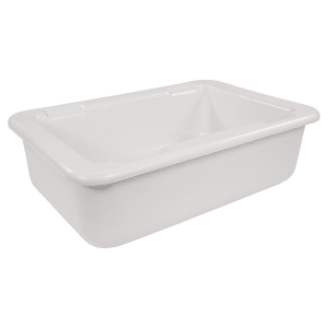 028-CM104902 Food Pan Holder w/ (6) Full-Size Pan Capacity, Plastic, White