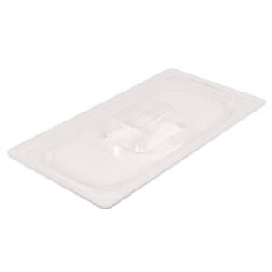 028-CM1127 Third-Size Lid for Standard Pan, Mold-In Handle, Clear Acrylic