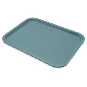 028-CT1216SB Plastic Cafeteria Tray - 16 3/10" L x 12"W, Slate Blue
