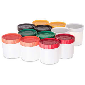 028-PS502N Store and Pour Backup Unit - Pint, Polyethylene, Assorted Colors