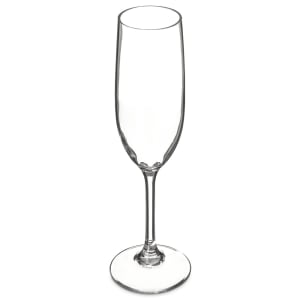 028-564007 8 oz Champagne Flute - Polycarbonate, Clear