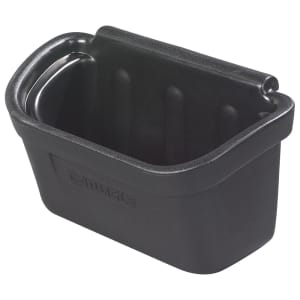028-CC11SH03 Silverware Bin - 11" x 18" x 11", Polycarbonate, Black
