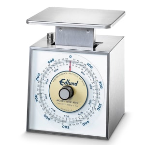 034-MDR1000 Metric Portion Dial Type Scale, 1000 gm x 5 gm, Stainless Steel