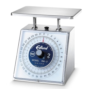 034-RM2 Sloped Face Dial Type Scale, 32 oz x 1/8 oz Stainless, Top Loading