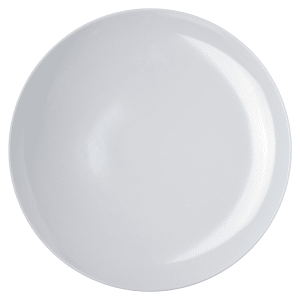028-4380002 12" Round Melamine Pizza Plate, White