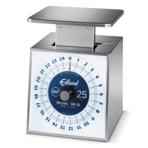 034-SR25 Dial Type Portion Scale w/ Vertical Face, Rotating, Top Load, Stainless