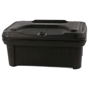028-XT160003 Cateraide™ Insulated Food Carrier - 18 qt w/ (1) Pan Capacity, Black
