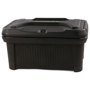 028-XT180003 Cateraide™ Insulated Food Carrier - 24 qt w/ (1) Pan Capacity, Black