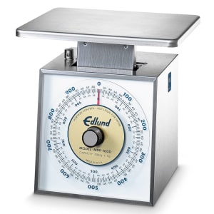 034-MDR1000OP Metric Portion Dial Type Scale, 1000 gm x 5 gm, Oversized Platform