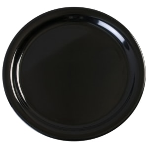 028-KL20003 9" Round Melamine Dinner Plate, Black