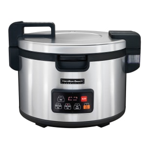 041-37590 90 Cup Commercial Rice Cooker - Stainless, 240v/1ph