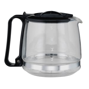 Proctor Silex 88180Y Glass 12 Cup Replacement Carafe with White Handle