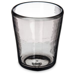 028-MIN544018 14 oz Double Old Fashioned Glass - Tritan Plastic, Smoke Gray