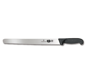 037-47543 Ham Slicer Knife w/ 12" Blade, Black Fibrox Handle