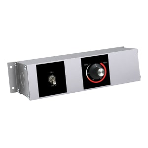 042-RMB7L 9" Remote Control Box w/ Toggle & Infinite Switch for 120 V
